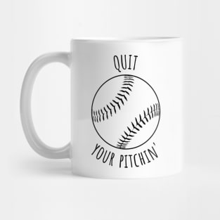 Funny Baseball Cheaper Than Therapy Mug